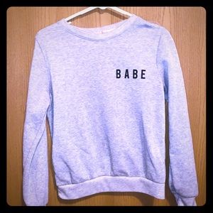 Warm cozy sweater